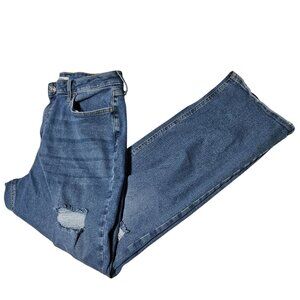 Forever 21 Plus Jeans Womens Size 1X Boot Cut High Waist Medium Wash Denim Pants